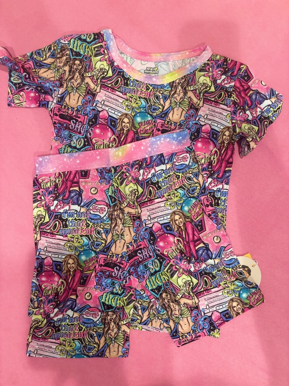 5/6 Britney Spears Bamboo Short Set